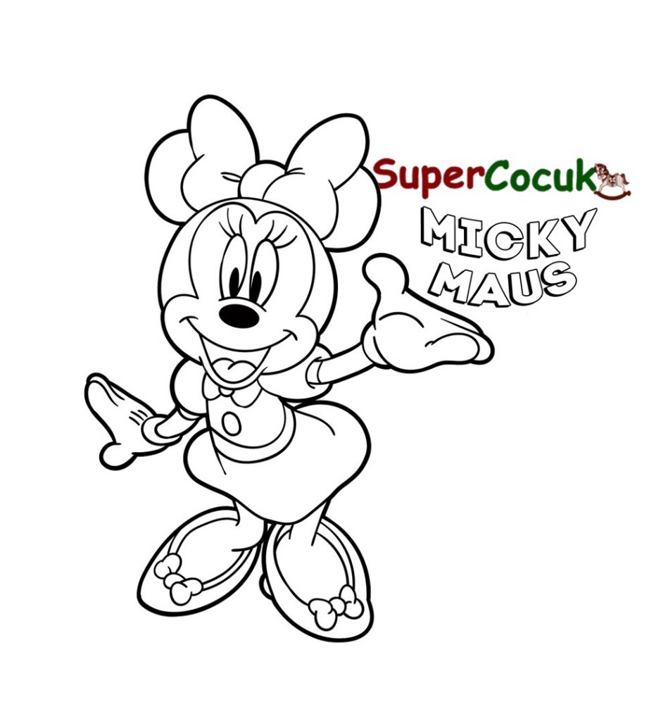 Mickey Mouse Boyama Sayfaları- Disney