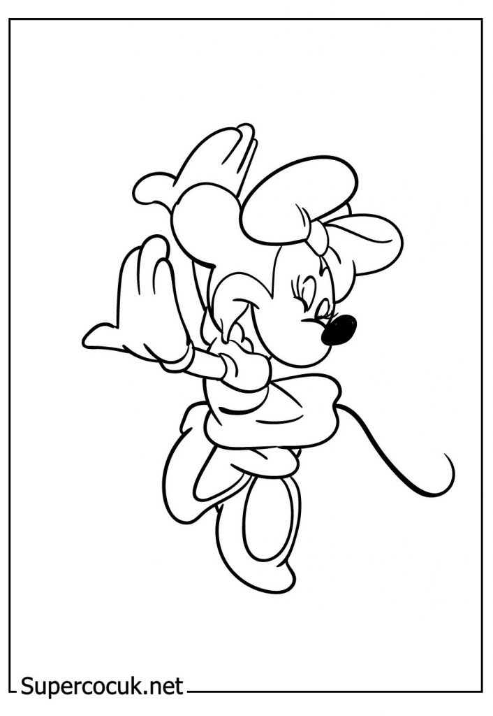 Ausmalbilder von Micky Maus zum Drucken