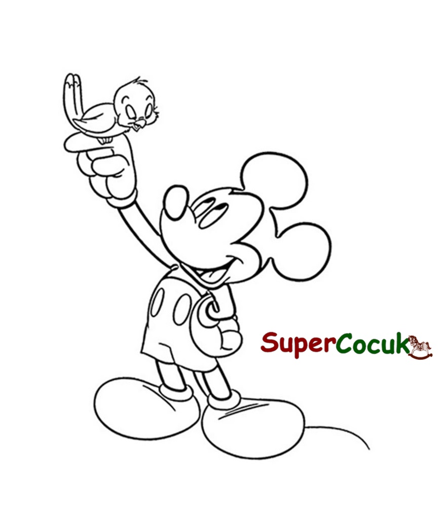 Ausmalbilder Micky Maus - Disney