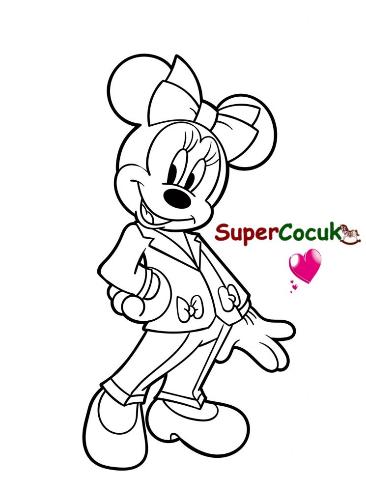 Ausmalbilder Micky Maus (Disney Welt) – Supercocuk